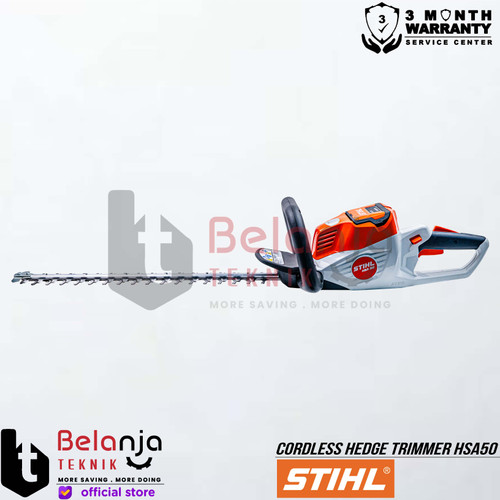 Stihl Potong Dahan Baterai HSA 50 Cordless Hedge Trimmer 20" Inch HSA50 36V