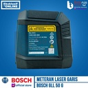 Bosch Meteran Laser Garis GLL 50 G Line Laser Level Green 15 Meter + Baterai Pack 3.7 V 1 Ah
