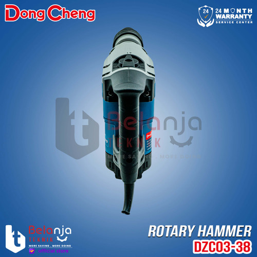 Dongcheng Mesin Bor Beton DZC03-38 Rotary Hammer SDS 38MM 2 Mode 1100 Watt 38 MM