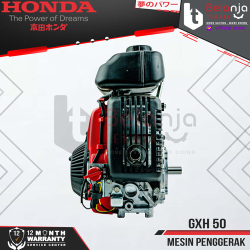 Honda Mesin Penggerak GXH 50 Thailand 2.5 HP Engine Bensin Serbaguna GXH50