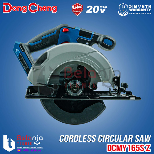 Dongcheng Circular Saw Cordless DCMY165S Z 6" 20V DCMY 165 S 165 MM Mesin Potong Kayu Baterai 165S Unit Only 165MM