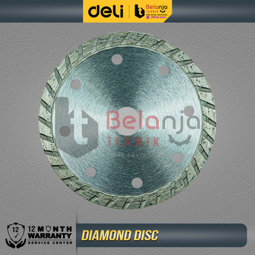 Deli Diamond Disc 4 Inch Mata Gerinda Potong Keramik Marmer 4" X 16MM