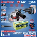 Dongcheng Angle Grinder Baterai DCSM04-100 Z Mesin Gerinda 20V Unit Only