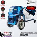 Mahkota Mesin Penghancur Kayu MWC-500 Wood crusher Machine + Diesel ZS1115 24 HP