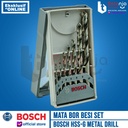 Bosch Mata Bor Besi Set 7 Pcs HSS-G Metal Drill Bits 2-10 MM Din 338