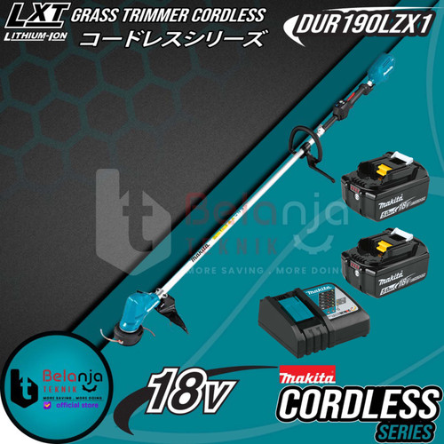 Makita Mesin Potong Rumput Senar DUR190LZX1 Grass Trimmer Cordless 18V Set