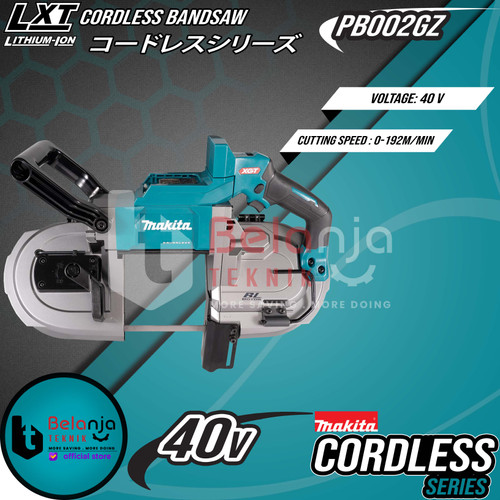 Makita Mesin Potong Kayu Band Saw Baterai PB002GZ Bandsaw Cordless 40V