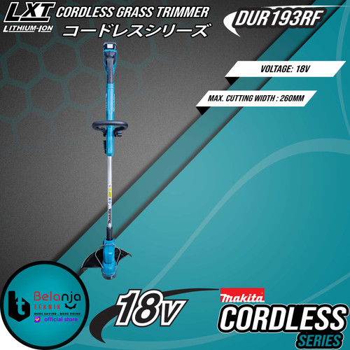 Makita Cordless Grass Trimmer DUR193RF Mesin Potong Rumput 18V DUR 193