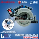 Dongcheng Mesin Circular Saw Baterai DCMY02-185 BM Sirkel Kayu SET 20V