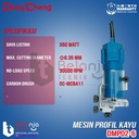 Mesin Profil Kayu 6mm Dongcheng DMP02-6 Wood Trimmer 350WATT DMP 02 6
