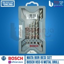 Bosch Mata Bor Besi Set 7 Pcs HSS-G Metal Drill Bits 2-10 MM Din 338