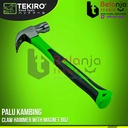 Tekiro Palu kambing 8 Oz Claw Hammer With Magnet 8Oz Palu Cabut Paku