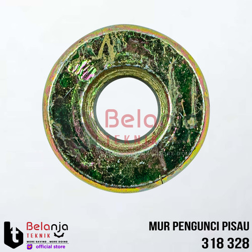 Mur Pengunci Pisau Mesin Potong Rumput 318 328 Cutting Fixing Nut