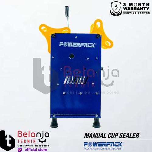 Powerpack Mesin Pres Segel Gelas Cup CS-M795TC Cup Sealer Manual 300W