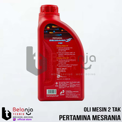 Pertamina Mesrania Oli Mesin Potong Kayu Mesin Potong Rumput 2 Tak 1 L