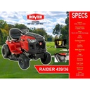 Rover Mesin Potong Rumput Mobil 36 Inch Raiding Lawn Mower Raider 439/36