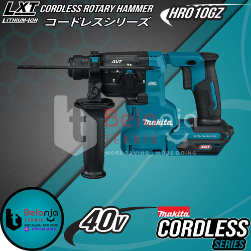 Makita Mesin Bor Tembok Baterai Cordless HR010GZ Drill Rotary Hammer 40V