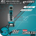 Makita Mesin Bor Obeng Baterai DF 333 DWYE Driver 12V + X-line 33 PCS