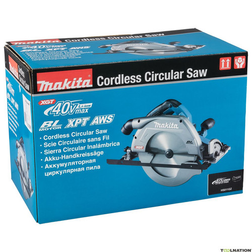 Makita Mesin Circular Saw Baterai HS011GZ Cordless Potong Kayu 40V 10"