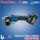 Dongcheng Angle Grinder Baterai DCSM03-100 EM Mesin Gerinda 20V SET