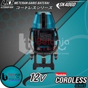 Makita Rechargeable Green Multi Line Laser 10 M Meteran Garis Baterai