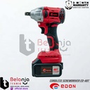 Edon Impact Wrench Brushless Baterai ED-48T Mesin Buka Baut 48V SET
