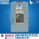 Bosch Mata Bor Besi HSS-G Set 25 Pcs Metal Drill Bit 1-13 MM DIN 338