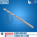 Bosch Mata Bor Besi 2.5mm HSS-G HSS G 2.5 mm Metal Drill Bits Bosch