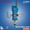 Mesin Profil Kayu 6mm Dongcheng DMP02-6 Wood Trimmer 350WATT DMP 02 6