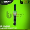 Tekiro Palu kambing 12 Oz Claw Hammer 12 Oz Gagang Karet Cabut Paku
