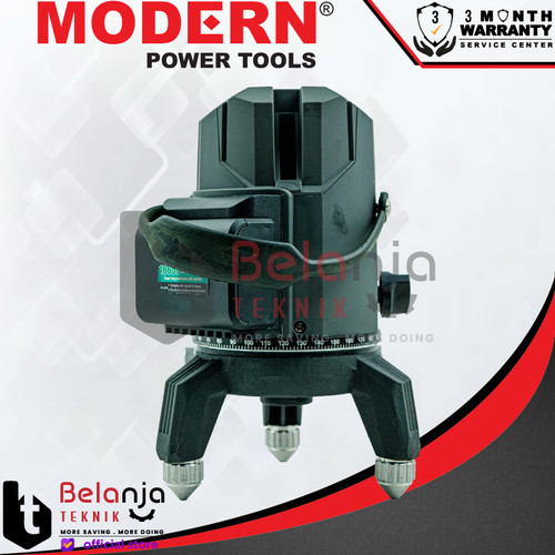 Modern Waterpass Laser Level LD-515 Penggaris Ukur Akurat 5 Titik