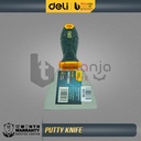 Deli Putty Knife 3 Inch Kape Stainless Cat Pisau Dempul Pengerok Cat