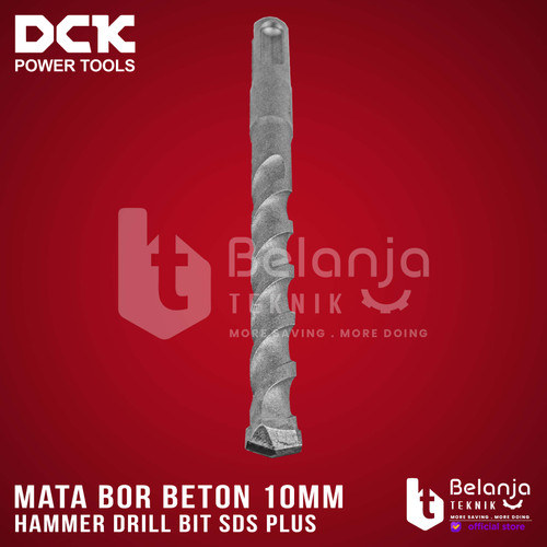 DCK Hammer Drill Bit SDS Plus 10 X 160 MM Mata Bor Beton SDS Plus 10MM