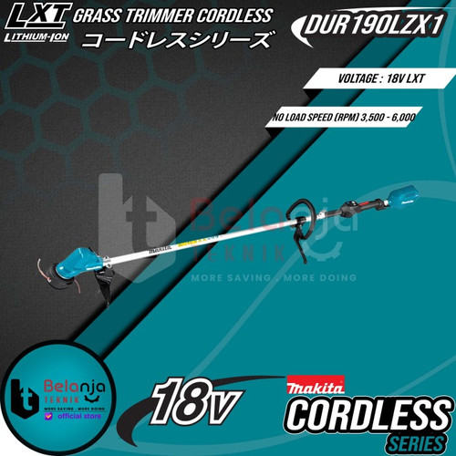 Makita Mesin Potong Rumput Senar DUR190LZX1 Grass Trimmer Cordless 18V Set