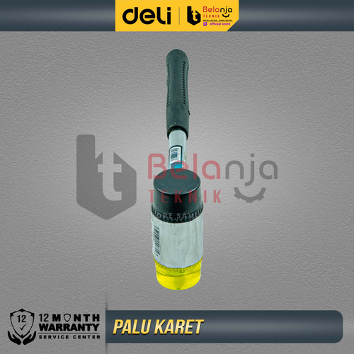 Deli Palu Karet 40 MM Rubber Hammer Palu Lantai Keramik Granit 40 MM