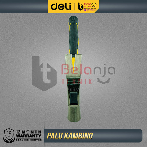 Deli Claw Hammer Palu Kambing 27 mm Carbon Steel Palu Cungkil Paku