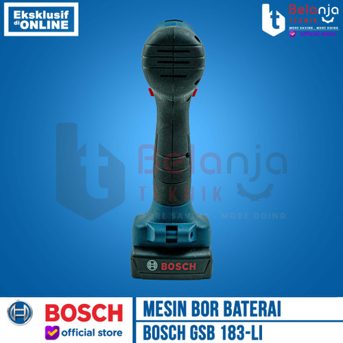 Bosch Mesin Bor Tembok Baterai GSB 183-LI 18V Cordless Impact Drill 18 Volt 2 Baterai