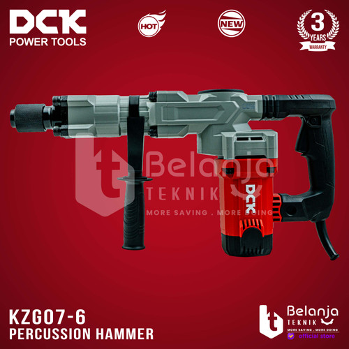 DCK Mesin Bobok Tembok Beton KZG07-6 Jack Demolition Hammer 1600 Watt KZG 07