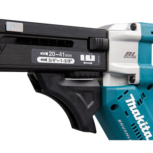 Makita Cordless Auto Feed 18V DFR452Z Mesin Skrup Chain Nail Gun Screw
