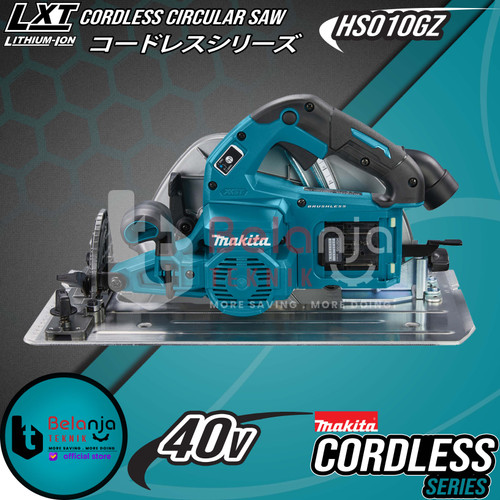 Makita Mesin Circular Saw Baterai HS010GZ Cordless Potong Kayu 40V 9.2