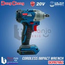 Dongcheng Impact Wrench Baterai DCPB298Z Mesin Buka Baut 20V Unit Only