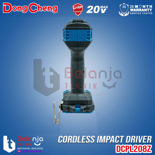 DongCheng Impact Driver Baterai DCPL208Z Pembuka Baut Brushless 20V