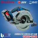 Dongcheng Mesin Circular Saw Baterai DCMY02-185 BM Sirkel Kayu SET 20V