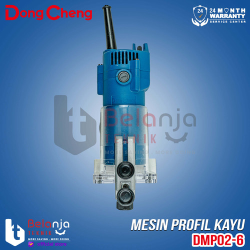 Mesin Profil Kayu 6mm Dongcheng DMP02-6 Wood Trimmer 350WATT DMP 02 6