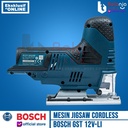 Bosch Jigsaw Cordless GST 12V-Li Mesin Gergaji Baterai SET Charger 3AH