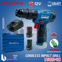 Dongcheng Mesin Bor Tembok DCJZ23-10i EK Baterai Cordless Impact Drill