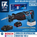 Bosch Mesin Potong Sabre Saw Cordless GSA 185-Li + Charger Baterai 4AH