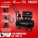 Austin Mesin Kompresor Udara AS2 1300-24 Air Compressor Oilless 24 L