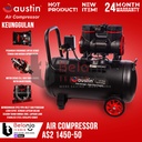 Austin Mesin Kompresor Udara AS2 1450-50 Air Compressor Oilless 50 L