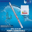 Shimizu Pompa AIr Satelit Eco Series SPES 321K Submersible 1 HP 220V